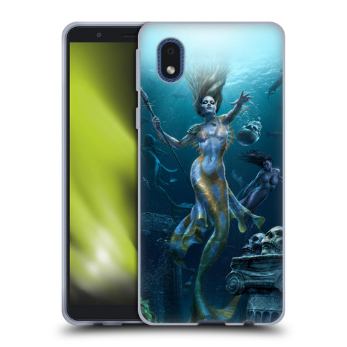 Tom Wood Fantasy Mermaid Hunt Soft Gel Case for Samsung Galaxy A01 Core (2020)