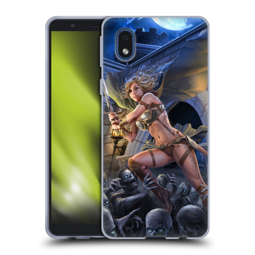 Tom Wood Fantasy Zombie Soft Gel Case for Samsung Galaxy A01 Core (2020)