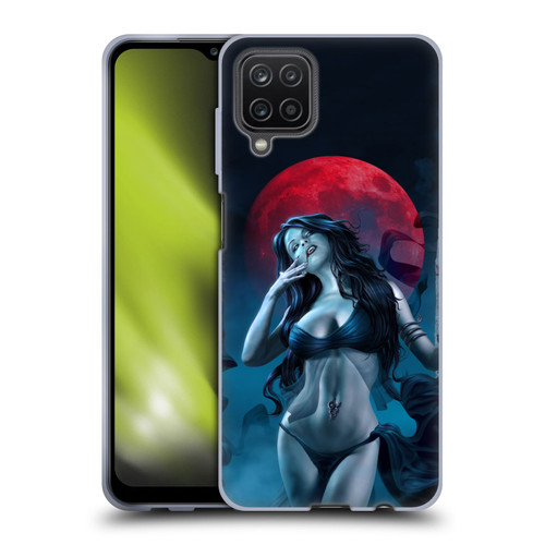 Tom Wood Fantasy Blood Lust Vampire Soft Gel Case for Samsung Galaxy A12 (2020)