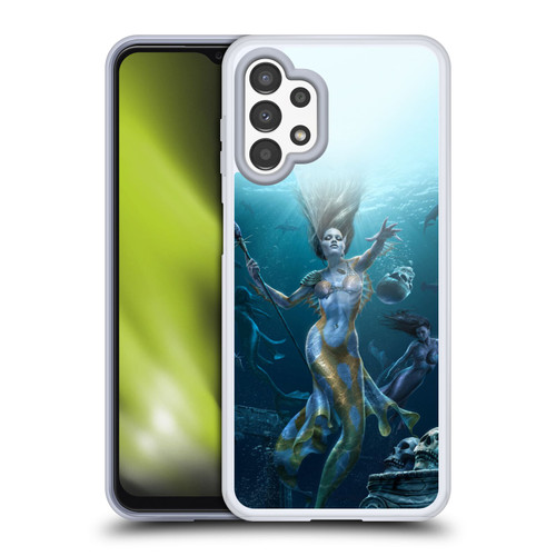Tom Wood Fantasy Mermaid Hunt Soft Gel Case for Samsung Galaxy A13 (2022)
