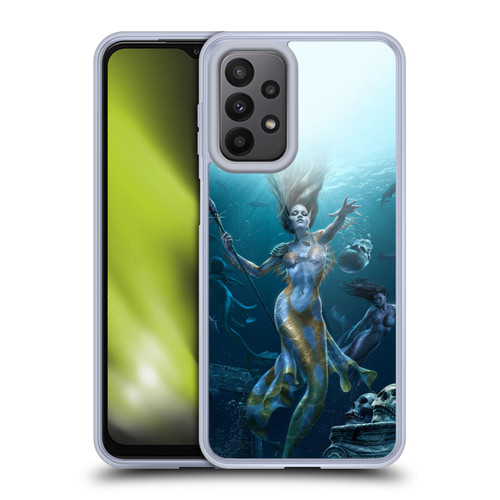 Tom Wood Fantasy Mermaid Hunt Soft Gel Case for Samsung Galaxy A23 / 5G (2022)