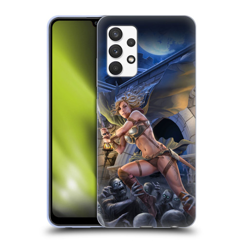 Tom Wood Fantasy Zombie Soft Gel Case for Samsung Galaxy A32 (2021)