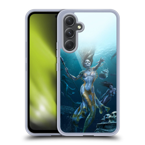 Tom Wood Fantasy Mermaid Hunt Soft Gel Case for Samsung Galaxy A54 5G