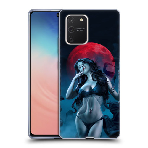 Tom Wood Fantasy Blood Lust Vampire Soft Gel Case for Samsung Galaxy S10 Lite