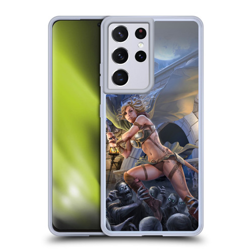 Tom Wood Fantasy Zombie Soft Gel Case for Samsung Galaxy S21 Ultra 5G