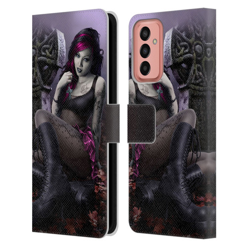 Tom Wood Fantasy Goth Girl Vampire Leather Book Wallet Case Cover For Samsung Galaxy M13 (2022)