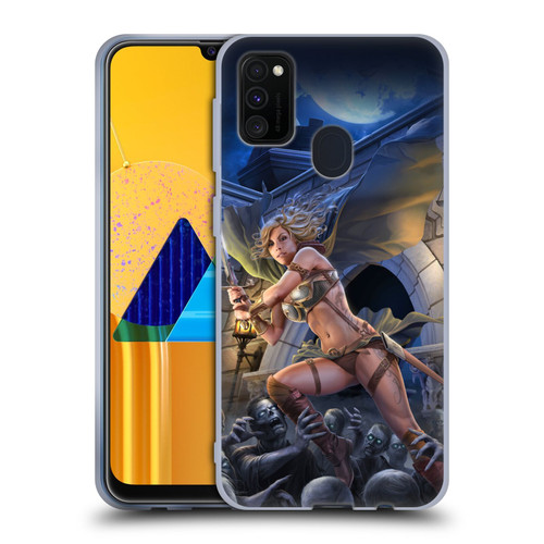 Tom Wood Fantasy Zombie Soft Gel Case for Samsung Galaxy M30s (2019)/M21 (2020)