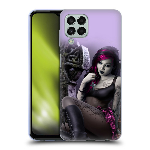Tom Wood Fantasy Goth Girl Vampire Soft Gel Case for Samsung Galaxy M33 (2022)