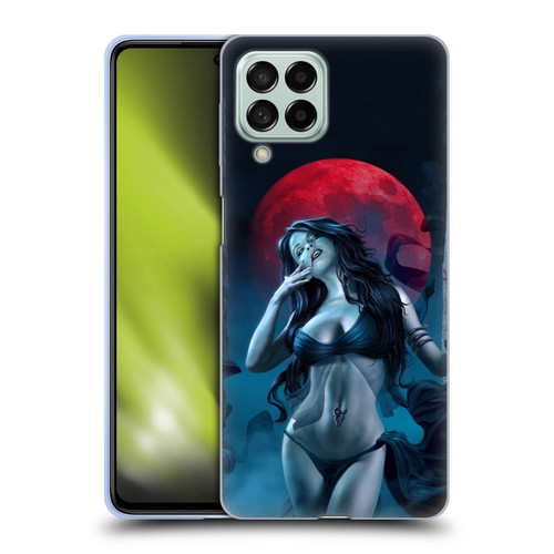 Tom Wood Fantasy Blood Lust Vampire Soft Gel Case for Samsung Galaxy M53 (2022)