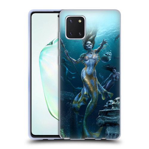 Tom Wood Fantasy Mermaid Hunt Soft Gel Case for Samsung Galaxy Note10 Lite