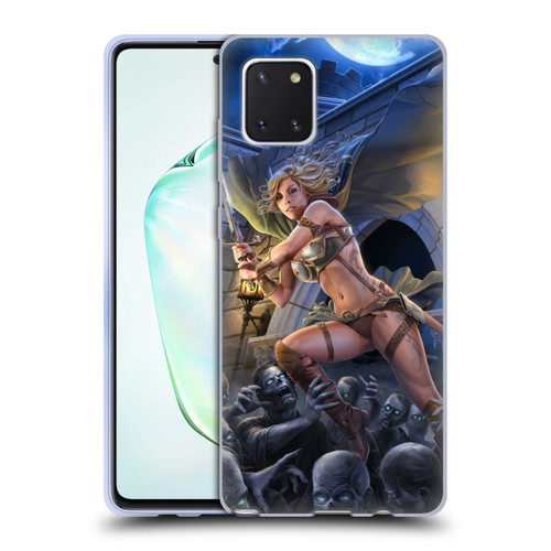 Tom Wood Fantasy Zombie Soft Gel Case for Samsung Galaxy Note10 Lite