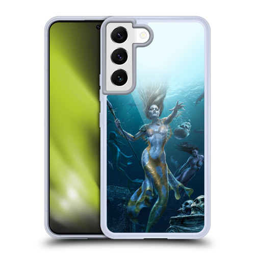 Tom Wood Fantasy Mermaid Hunt Soft Gel Case for Samsung Galaxy S22 5G