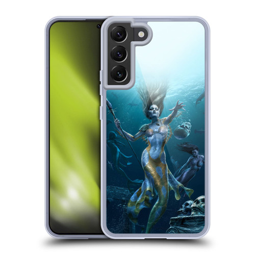 Tom Wood Fantasy Mermaid Hunt Soft Gel Case for Samsung Galaxy S22+ 5G