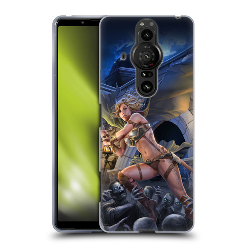 Tom Wood Fantasy Zombie Soft Gel Case for Sony Xperia Pro-I