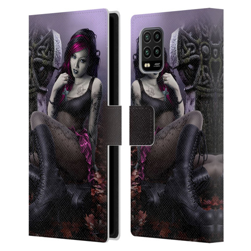 Tom Wood Fantasy Goth Girl Vampire Leather Book Wallet Case Cover For Xiaomi Mi 10 Lite 5G