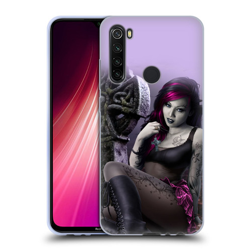 Tom Wood Fantasy Goth Girl Vampire Soft Gel Case for Xiaomi Redmi Note 8T