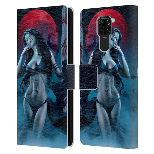 Tom Wood Fantasy Blood Lust Vampire Leather Book Wallet Case Cover For Xiaomi Redmi Note 9 / Redmi 10X 4G