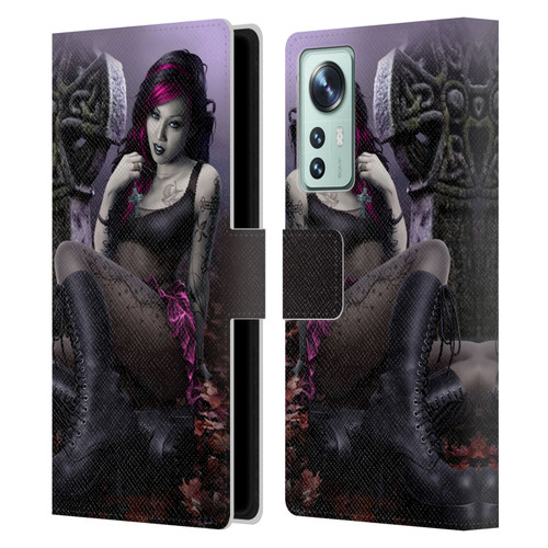 Tom Wood Fantasy Goth Girl Vampire Leather Book Wallet Case Cover For Xiaomi 12