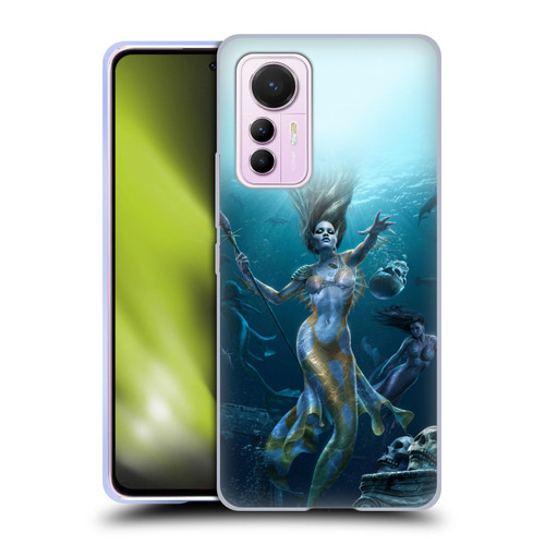 Tom Wood Fantasy Mermaid Hunt Soft Gel Case for Xiaomi 12 Lite