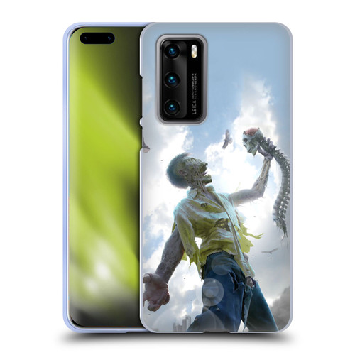 Tom Wood Horror Zombie Scraps Soft Gel Case for Huawei P40 5G