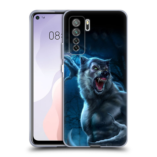 Tom Wood Horror Werewolf Soft Gel Case for Huawei Nova 7 SE/P40 Lite 5G