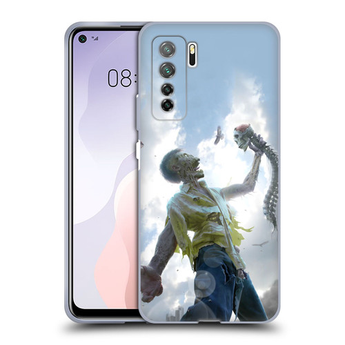 Tom Wood Horror Zombie Scraps Soft Gel Case for Huawei Nova 7 SE/P40 Lite 5G