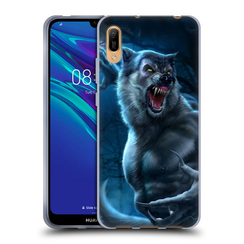 Tom Wood Horror Werewolf Soft Gel Case for Huawei Y6 Pro (2019)