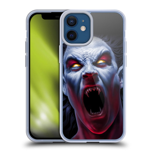 Tom Wood Horror Vampire Awakening Soft Gel Case for Apple iPhone 12 Mini