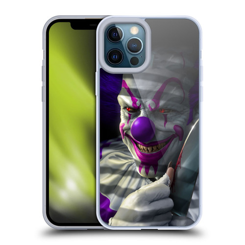Tom Wood Horror Mischief The Clown Soft Gel Case for Apple iPhone 12 Pro Max