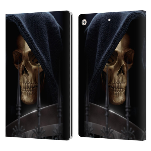 Tom Wood Horror Reaper Leather Book Wallet Case Cover For Apple iPad 10.2 2019/2020/2021