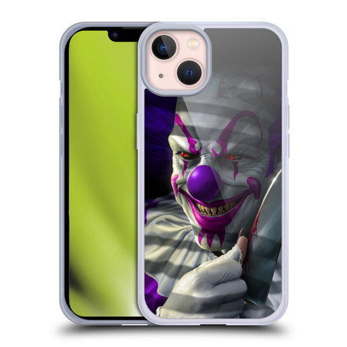 Tom Wood Horror Mischief The Clown Soft Gel Case for Apple iPhone 13