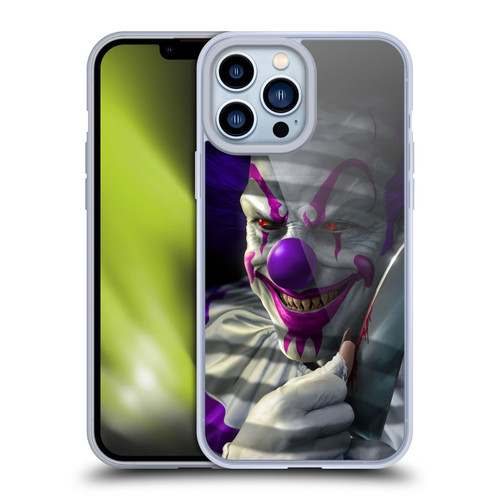 Tom Wood Horror Mischief The Clown Soft Gel Case for Apple iPhone 13 Pro Max