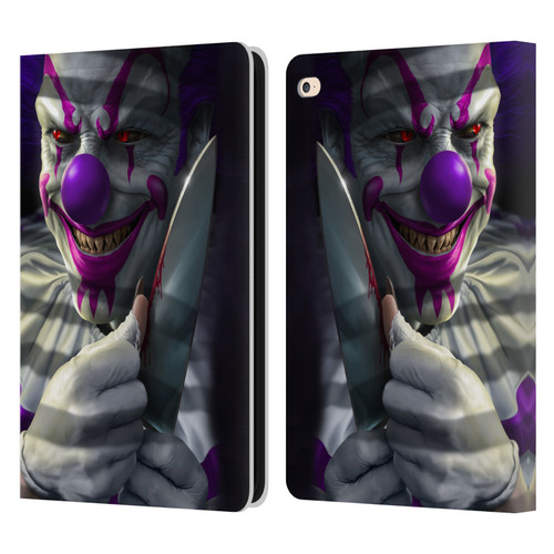 Tom Wood Horror Mischief The Clown Leather Book Wallet Case Cover For Apple iPad Air 2 (2014)