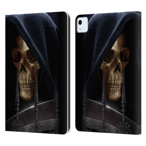 Tom Wood Horror Reaper Leather Book Wallet Case Cover For Apple iPad Air 2020 / 2022