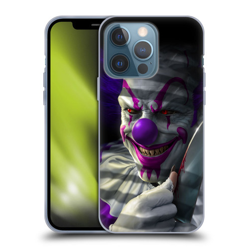 Tom Wood Horror Mischief The Clown Soft Gel Case for Apple iPhone 13 Pro