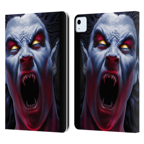 Tom Wood Horror Vampire Awakening Leather Book Wallet Case Cover For Apple iPad Air 11 2020/2022/2024