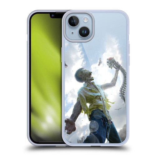 Tom Wood Horror Zombie Scraps Soft Gel Case for Apple iPhone 14 Plus