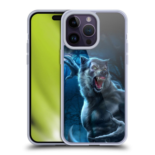 Tom Wood Horror Werewolf Soft Gel Case for Apple iPhone 14 Pro Max