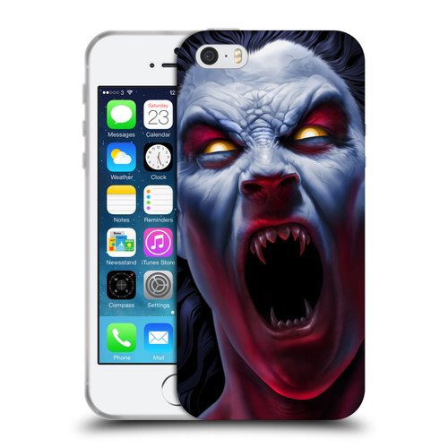 Tom Wood Horror Vampire Awakening Soft Gel Case for Apple iPhone 5 / 5s / iPhone SE 2016