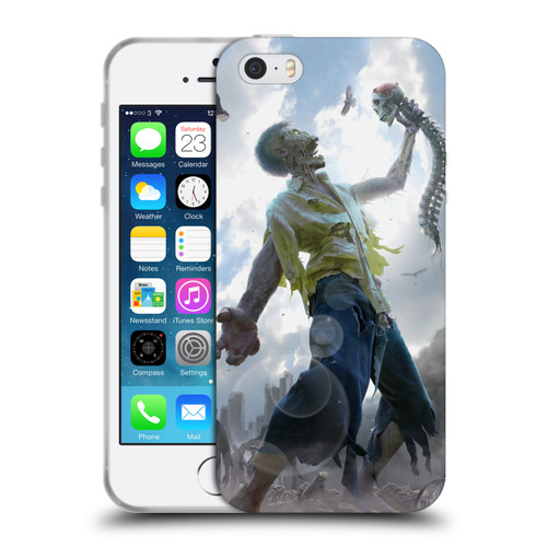 Tom Wood Horror Zombie Scraps Soft Gel Case for Apple iPhone 5 / 5s / iPhone SE 2016