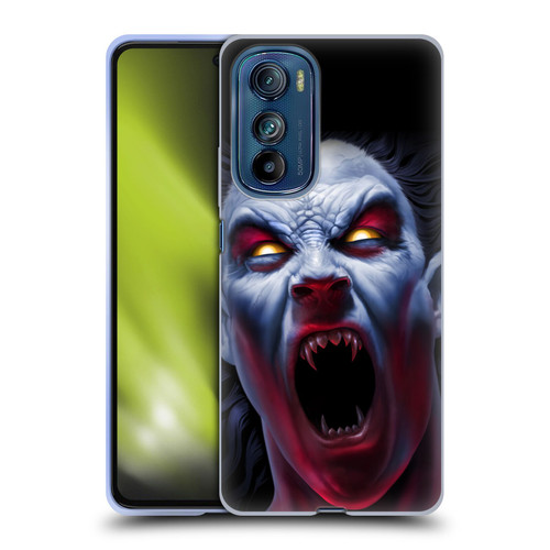 Tom Wood Horror Vampire Awakening Soft Gel Case for Motorola Edge 30