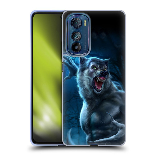 Tom Wood Horror Werewolf Soft Gel Case for Motorola Edge 30