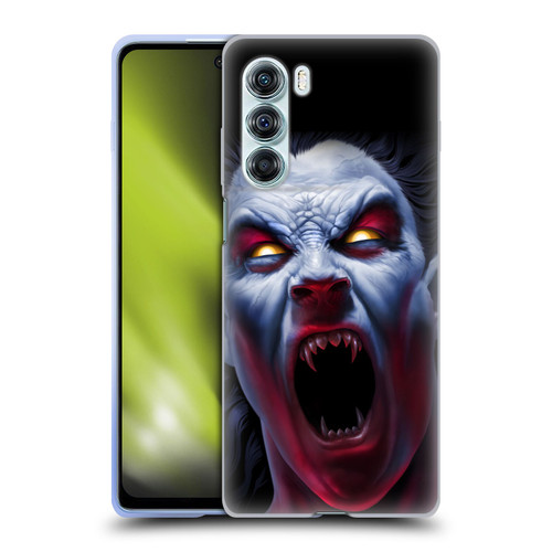Tom Wood Horror Vampire Awakening Soft Gel Case for Motorola Edge S30 / Moto G200 5G