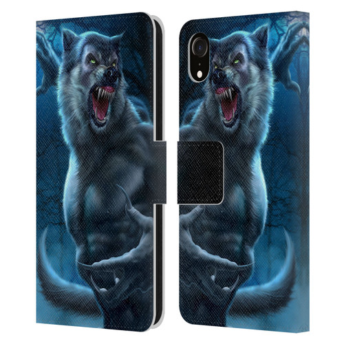 Tom Wood Horror Werewolf Leather Book Wallet Case Cover For Apple iPhone XR