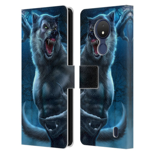 Tom Wood Horror Werewolf Leather Book Wallet Case Cover For Nokia C21