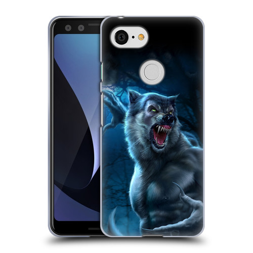 Tom Wood Horror Werewolf Soft Gel Case for Google Pixel 3