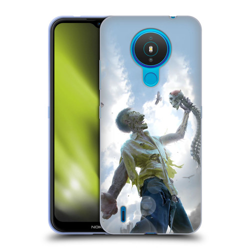 Tom Wood Horror Zombie Scraps Soft Gel Case for Nokia 1.4
