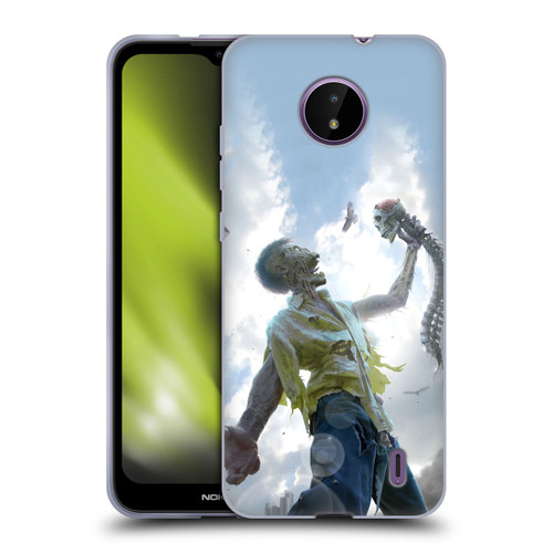 Tom Wood Horror Zombie Scraps Soft Gel Case for Nokia C10 / C20