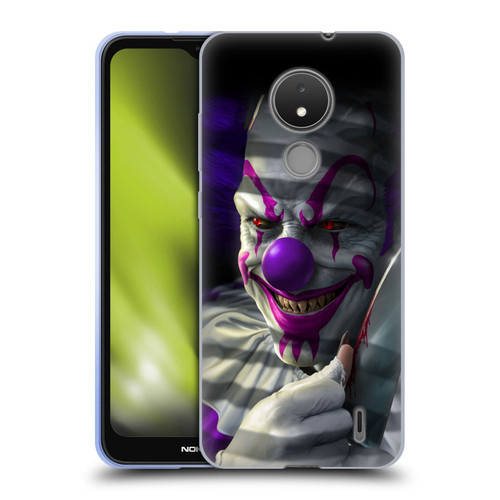 Tom Wood Horror Mischief The Clown Soft Gel Case for Nokia C21