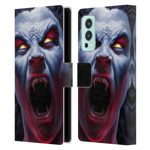 Tom Wood Horror Vampire Awakening Leather Book Wallet Case Cover For OnePlus Nord 2 5G